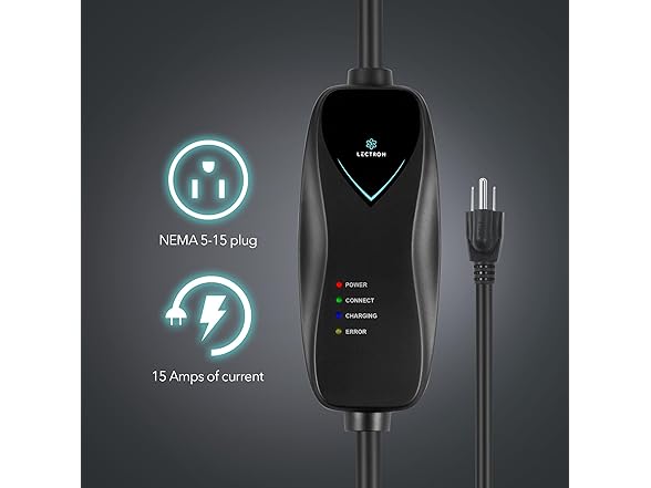 Lectron Level 1 15A J1772 Charger - Refurbished