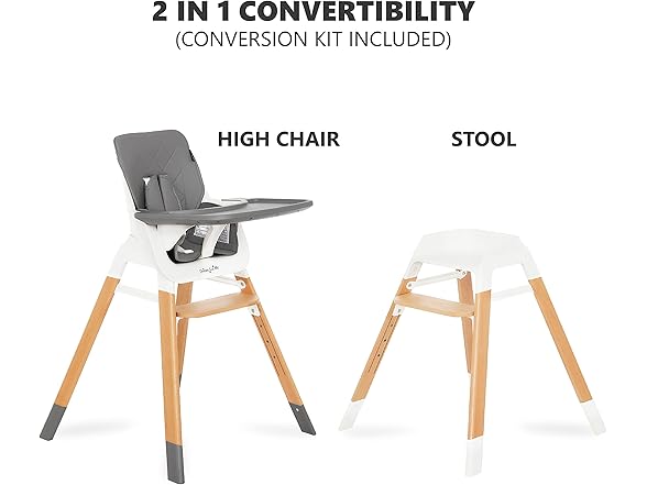Dream On Me Nibble Wooden High Chair