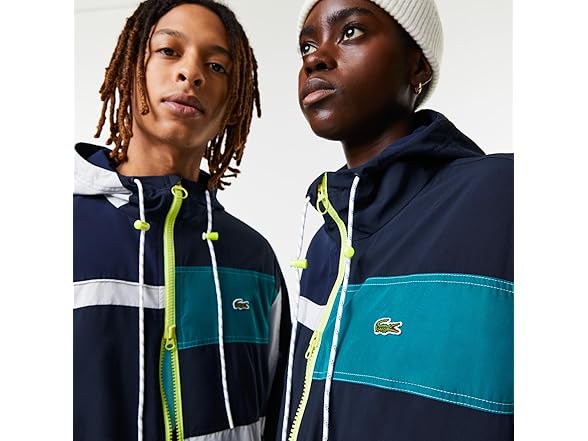Lacoste Unisex Holiday Patchwork Jacket (S)