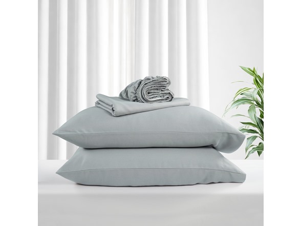 Kathy Ireland Lyocell & Linen Cotton 4PC Sheet Set