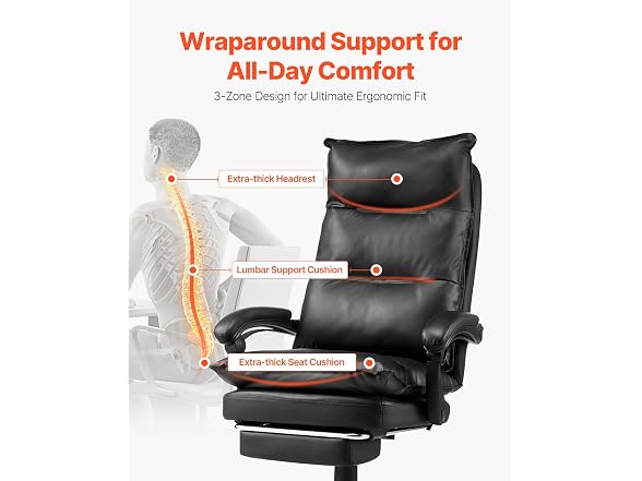 Heavy Duty Executive Office Chair with