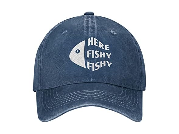 QVXHKP Geers Funny Fishing 'Fishy' Hat