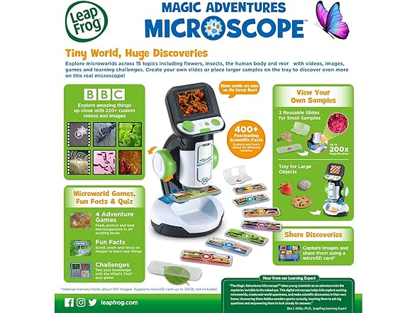 LeapFrog Magic Adventures Microscope