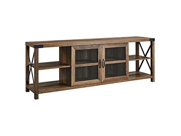 Walker Edison Rustic Wood TV Stand