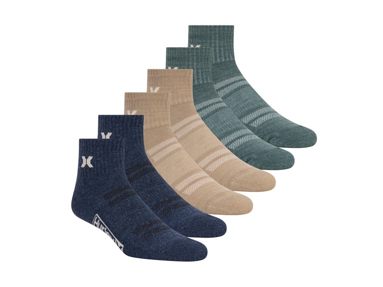 Hurley Men's 12-Pairs Quarter Crew Socks - Gallery 22
