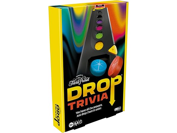 Hasbro Gaming Drop Trivia Electronic Game