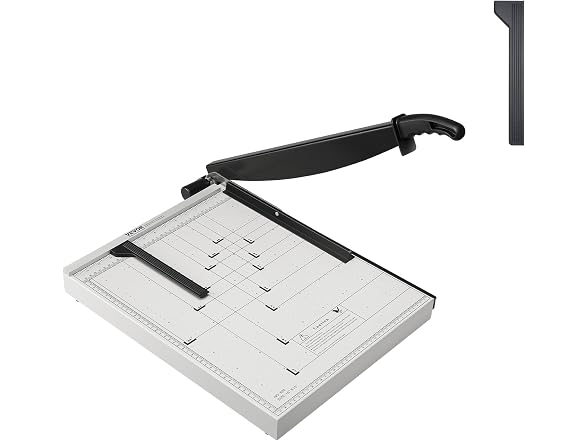 Paper Cutter, Guillotine Trimmer, 18" Cut