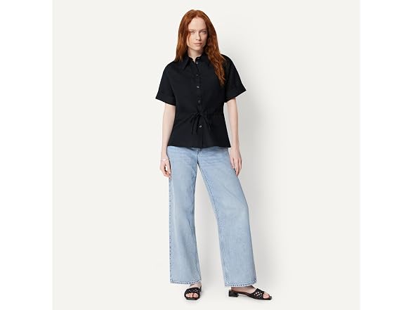 Amazon Essentials Women Relaxed-fit Linen Shirt