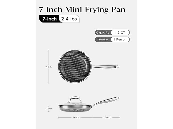 XBM 7 in Nonstick Pan with Lid