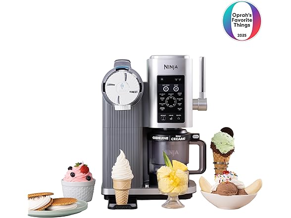 Ninja CREAMi Scoop & Swirl Ice Cream Maker