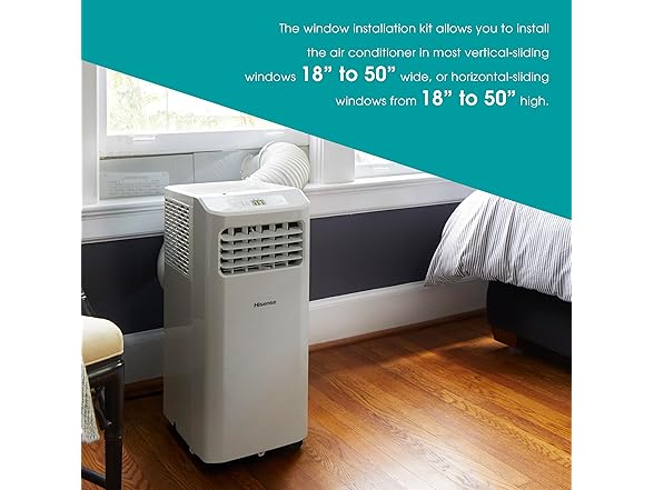 Hisense 6,000 BTU Cooling Dehumidifier Fan AC