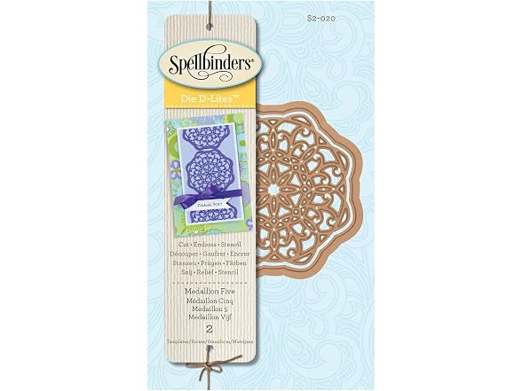 Spellbinders S2-020 Die D-Lites Medallion - Gallery 4