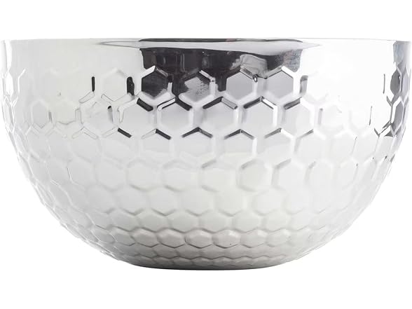 TableCraft 1838 Hive Collection Round Double Wall Bowl, 5 Quart 