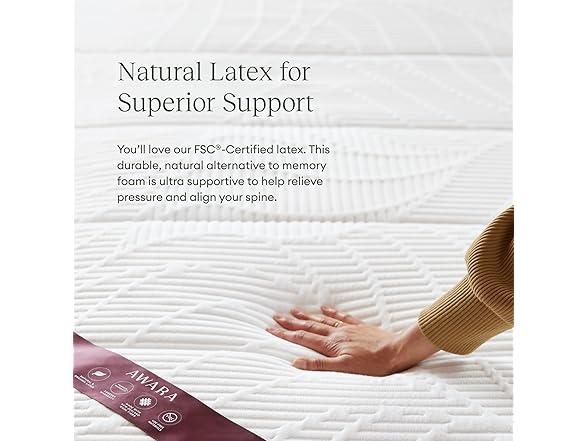 AWARA Natural Hybrid 10" King Mattress