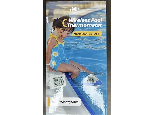 BALDR Rechargeable Wireless Pool Thermometer
