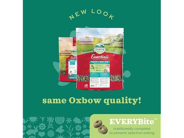 Oxbow Hamster & Gerbil Food 15 lb