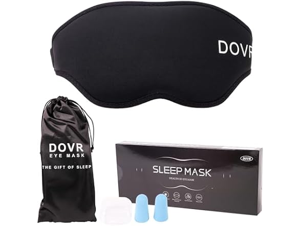 DOVR Sleep Eye Masks, Unisex