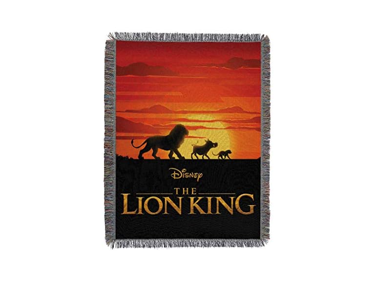 Disney Tapestry Throw Blanket- Choose Style