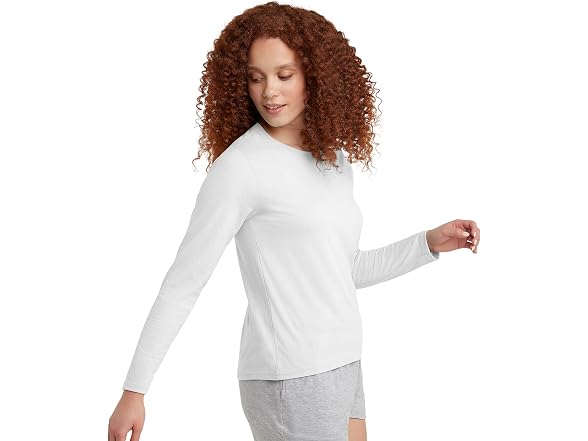 Hanes Women (XL) Originals Long-sleeve T-shirt