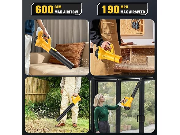 GREENER LB05-US Brushless Leaf Blower