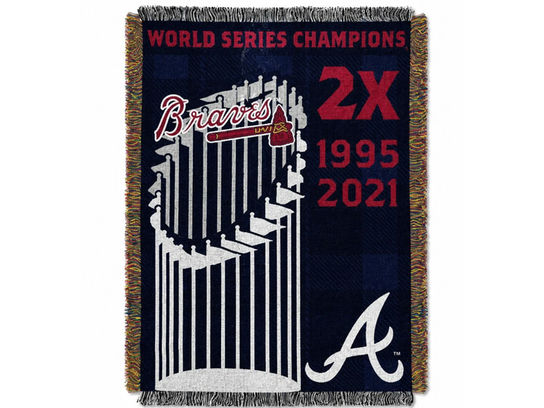 Braves 2X World Series Champs Tapestry - Gallery 2