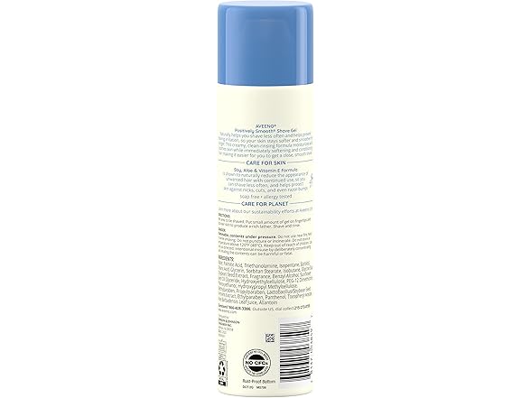 Aveeno Positively Smooth Moisturizing Shave Gel
