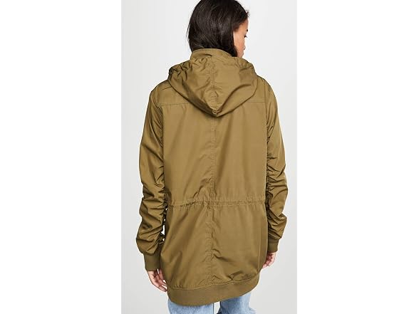 Monrow Women (Large) Parka Army Jacket