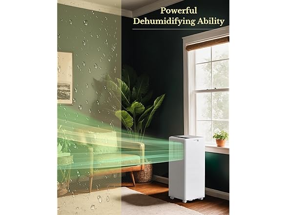 TranquilNest Portable Air Conditioner with Remote