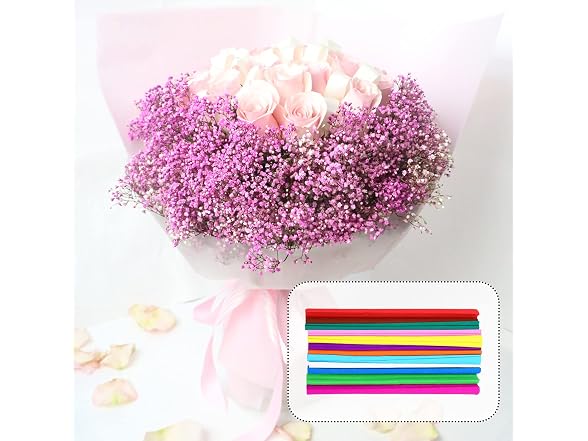 EXCEART 12 Rolls Crepe Paper Rolls 12