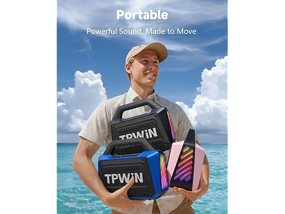 TPWIN Bluetooth Speaker | 80W
