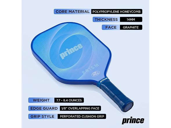 Prince - Prism Pickleball Set, Carbon Fiber
