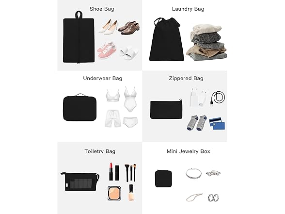 TRAILKICKER 9 Set Packing Cubes