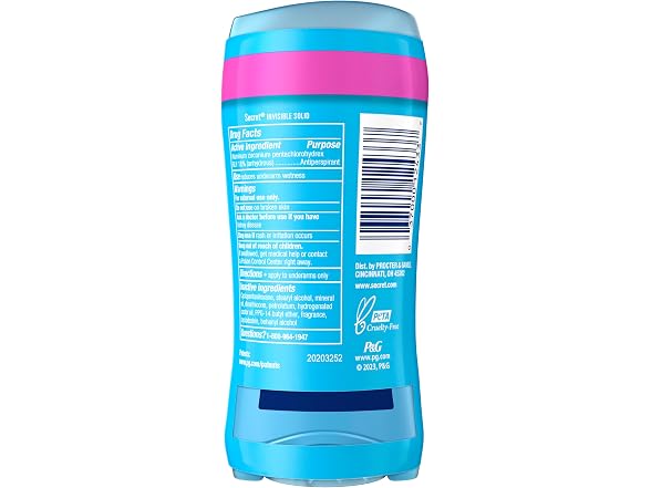 Secret Antiperspirant and Deodorant Women 24hr