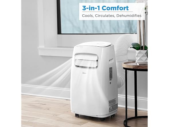 Midea 10,000 BTU ASHRAE (5,800 BTU SACC) AC