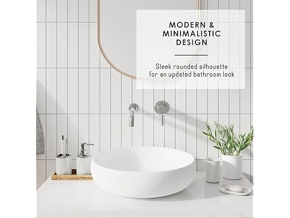 Clara Clark White Bathroom Set