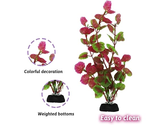 Aquarium Decorations Plants, 10pcs Aquarium