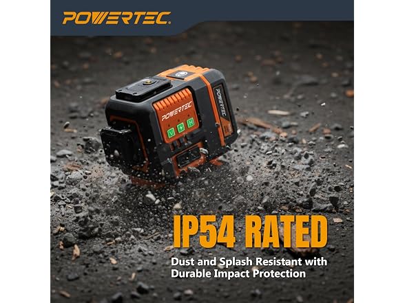 POWERTEC POWERTEC 3360 Green Laser Level