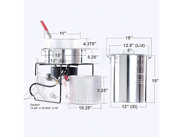 King Kooker Propane Outdoor Fry Boil Pac