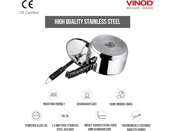 Vinod Pressure Cooker Stainless Steel – Frien