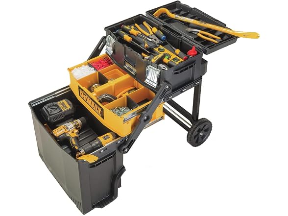 DEWALT Tool Box & Rolling Mobile Work