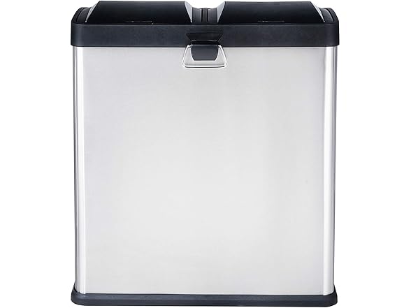 Step N' Sort The 16 Gal. 2-Compartment SS Trash Bin
