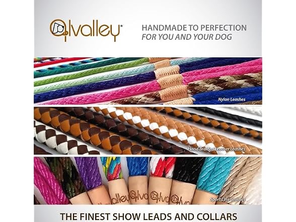 Alvalley Rope Dog Leashes with Stopper