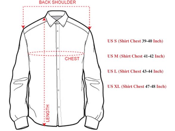 Sportrendy Men (XL) Casual Slim Long Sleeve Shirt