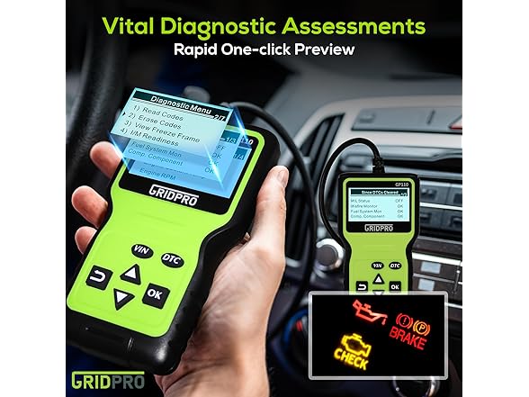 GP110 OBD2 car Scanner Code Reader