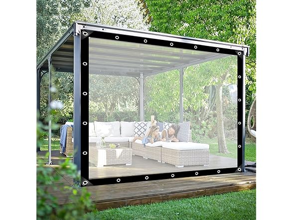 Clear Tarps Transparent 6x8ft