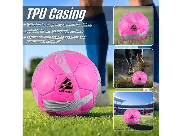 Vizari Soccer Ball For Kids Pack of 6