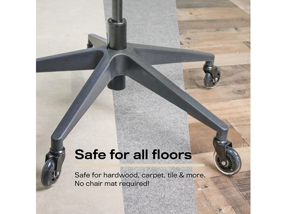 thumbnail image 2 of Lifelong Office Chair Wheels Replacement Rubber Chair Casters For Hardwood Floors And Carpet, Set Of 5, Stem Casters, Heavy Duty Office Desk Casters 2 of 14