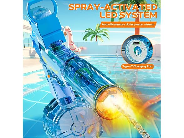 StimuVariety Electric Water Gun for Kids - Gallery 3