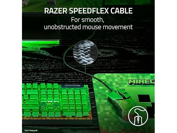 Razer Cobra Gaming Mouse - Minecraft Edition