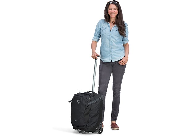 ozone 2 wheel carry on